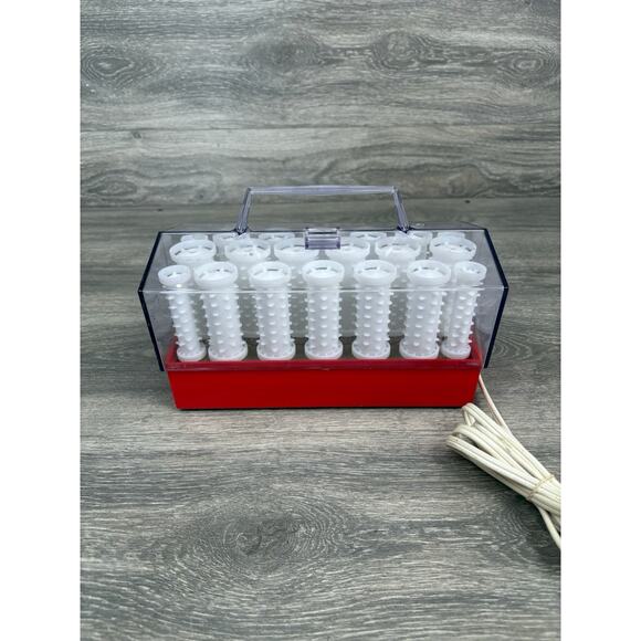 Vintage Clairol 20 Instant Hairsetter C20 Hot Rollers Hair Curlers (NO CLIPS) - Picture 1 of 6